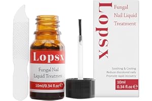Traitement Mycose Ongles des Pieds Puissant Lopsx Traitement Mycose Des Ongles Antifongique Efficace Traitement, Soin Des Pieds pour Éliminer les Champignons, 10ml avec pinceau applicateur