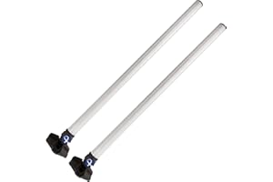 Fox Matrix Adjustable Legs 80cm - 2 Anbaubeine für Sitzkiepe, Standbeine, Beine für Plattform zum Friedfischangeln