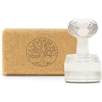 CRASPIRE Stampo Per Sapone Fatto A Mano Design Timbro Acrilico