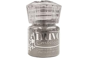 Tonic Studios Nuvo Embossing Powder Classic Silver, Polvo de Repujado, Plata, 5.50x4.00x4.00 cm