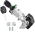 marddpair Ignition Switch Cylinder Lock Replacement for 2006-2011 Honda Civic Auto Trans 2 Key