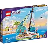 LEGO Friends 41716 Stephanie's Sailboat Adventure, Toy Blocks, Gift, Boating, Pretend Play, Girls, Ages 7 and Up