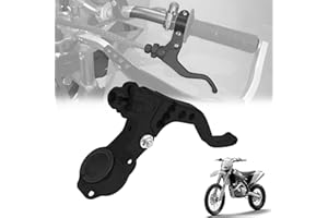 IUVWISN Dirt Bike Stunt Clutch Lever Universal Short Clutch Lever 22mm 7/8" Handlebar 3 Gear Adjustable for CRF KLX RMZ DRZ KX RM YZ SX EXC XC ATV Black