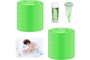 BUTBU 12 Piezas Recambios Cubos de Pañales, Bolsa de Relleno para Papelera Pañales Bebe, RECAMBIOS Papelera Pañales ORIGINALES, Fuerte Compatibilidad, Instalación sin Complicaciones, Verde