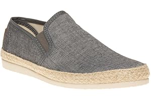 SOLE Mens Buckly Espadrilles Shoes Grey