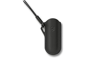 Victorinox Pouch Leather, Accesorios, Funda para Navaja Multiuso Suiza, Bolsa chuchillo, cuero, Dark Illusion