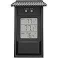 Waterproof Digital Thermometer Weatherproof Temperature Meter Gauge for Outdoor Garden Use