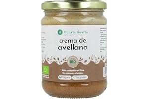 PLANETA HUERTO BONSÁI PLANETA HUERTO | Crema de Avellanas ECO 350 G 100% Avellanas Ecológicas - Crema de Avellanas Rica en Ácido Oleico, Antioxidantes y Vitaminas
