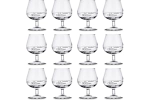 Arcoroc Set 12 Copas coñac de Vidrio 15cl, Marca de 3cl
