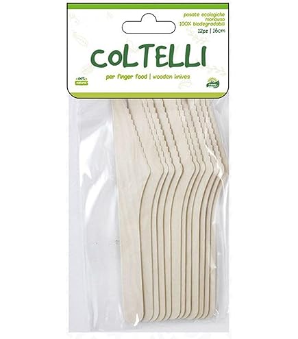 Coltelli Di Carta Compostabili - Confezione Da 100 Pezzi, Per Feste E Catering, Ecologici - Foto 10