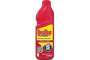 Destop Gel Désinfectant et Déboucheur Canalisation Puissant Turbo Ultra Rapide - 1L