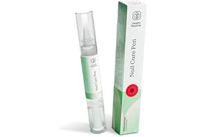 HealthRoutine Nail Care Pen — Cosmetic Nail Repair with Tea Tree Oil for Nail Fungus, Aloe Vera — Nail Strengthener and Hardener for Damaged, Brittle or Cracked Nails, Made in Austria