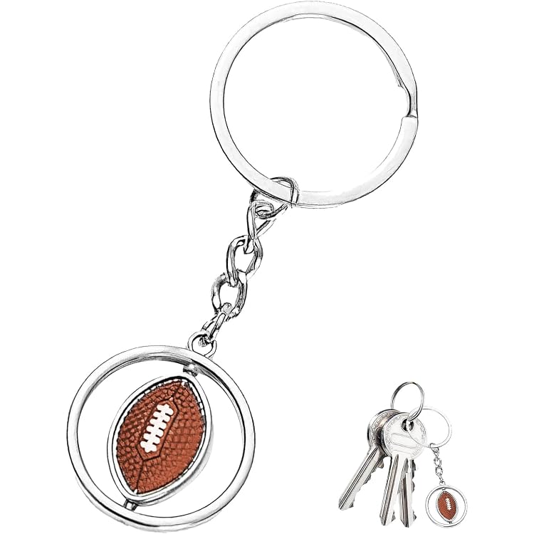 Handball-Schlüsselanhänger – Silberner Sportball-Anhänger, Robustes Design, Persönliches Accessoire Für Schlüsselbund Oder Tasche