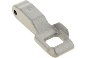 TALENTEC home - Gancho de Puerta para Interruptor con Bloqueo Compatible con Lavadoras LG de Carga Frontal | Ref. MFG63099101, DFS03857 | Acero Inoxidable | Color Metálico | 1 Unidad