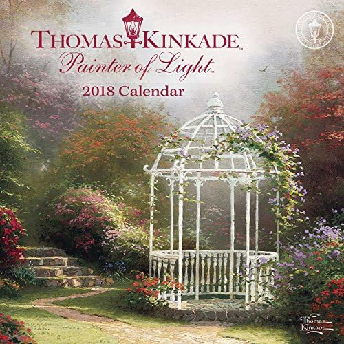 Official Thomas Kinkade Painter of Light 2018 Mini Wall Calendar