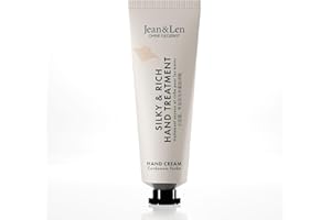 ‎JEAN & LEN Jean & Len Mini Silky & Rich Treatment Cardamom & Tonka, 100% recyclebare Alutube (ohne Deckel), praktische Reisegröße, sorgt für weiche Hände, Handcreme mini, ohne Parabene & Silikone, vegan, 30 ml