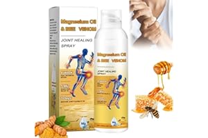 BOSENLAM Magnesium Oil & Bee Venom Joint Healing Spray, Pain Relief Spray, Bee Venom Arthritis for Muscle Natural for Joints (1)