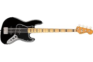 Squier by Fender Classic Vibe '70s Jazz Bass, Black