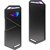 Asus Rog Strix Arion Lite M.2 NVMe SSD Kutusu, USB 3.2 GEN2 Tip-C (10 Gbps), USB-C'den C'ye Kablo, Aura Sync RGB