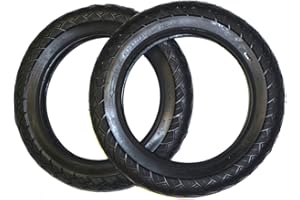 2 Stück 12" Reifen 12½ x 2¼ = 62-203 CBK-MS® Kinderwagen Roller Dreirad Laufrad Fahrrad Anhänger