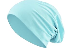 Balinco® Beanie Hat för män och kvinnor (unisex) tillverkad av jerseybomull, flexibel slokhatt i 30 olika färger perfekt för