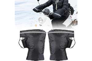 HOVCEH styrvärmare motorcykel och cykel, motorcykelstyrehandskar, styrehandskar cykel vattentäta vindtäta, handvärmare, cykel
