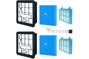 S YTALAND FC9331/09 zestaw zamienny filtra do odkurzacza Philips PowerPro Compact i Active FC9331/09, FC9332/09, FC8010/01 filtr do odkurzacza