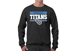 Team Fan Apparel NFL Langarm Anthrazit Sweatshirt Gameday Bekleidung Unisex Rundhals Sweatshirt für Damen und Herren
