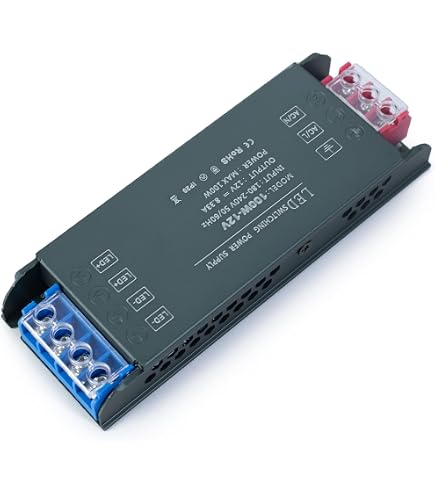 Elektronischer Dimmer-Transformator YT150 – 0-150W, Für 12V Halogen & LED-Leuchten