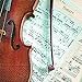 Produktbild 20 Serviette Musik Sonate Geige Violine 33x33 cm, 3-lagig, 1/4 gefaltet auf 16,5x16,5 cm