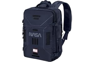 Karactermania Plecak unisex Mercury Nasa Cabin Bag (1 szt.), Niebieski NASA, Underseat 40x20x25cm, Plecak Mercury