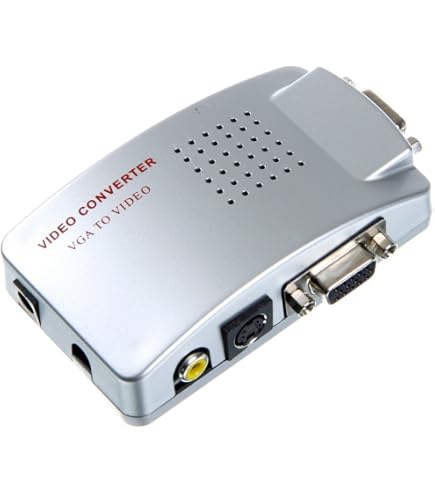 ict Convertitore Video da Pc a TV, Convertitore da VGA a RCA, VGA to RCA Video Converter ict Convertitore Video da Pc a TV, Convertitore da VGA a RCA, VGA to RCA Video Converter