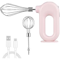 Frullino Elettrico 2 In 1 Senza Fili - 3 Velocità Con Contenitore Per Frullare E Tritare - Foto 13