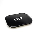 Litt Stash Metal Rolling Tray with Magnetic Rolling Lid- Smart Way to roll, Keep Your Accessories Hidden (Small)