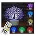 Produktbild 3D LED Nachtlampen, Nachtlichter Für Kinder, Kinderzimmer Dekor 7 Farben Ändern Touch Switch Tisch Schreibtisch Beleuchtung Schlafzimmer Hauptdekorationen, Perfekte Geschenke Für Jungen, Mädchen,Remote+Touch