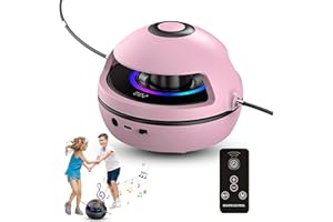 OMUIETIO Smart Skipping Rope Kids,Cordless Skipping Ropes Machine for Adults,Bluetooth Music,1-10 Speed,Remote and Colored Breathing Light,kids Gym Equipment for Youth, Family Games