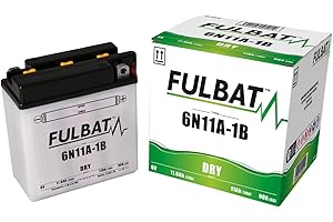 Fulbat - Batterie moto 6B11A-1B 6V / 11Ah