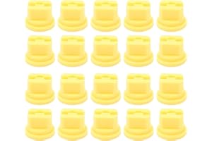 Haofy 20 Puntas de Pulverización de Ventilador Plano, Distribución de Pulverización Uniforme Boquilla de Atomización de Pulverizador Agrícola de 110 Grados para Limpieza de (02)