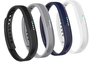 Fit-power - Lot de 2 bracelets de rechange pour Fitbit Flex 2, plusieurs tailles disponibles