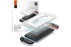 Spigen Glas.tR EZ Fit Temepred Glass Screen Protector for Nintendo Switch 2 with Installation Kit, Original Clarity, 9H Hardness, Oleophobic coating - 2 Pack