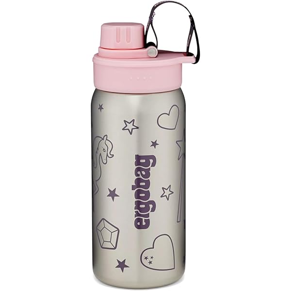 Borraccia Sigikid Per Bambini - Acciaio Inox, 400 Ml, Motivo Balena, Antiperdita - Foto 2