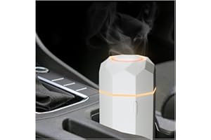SALKING Diffusore di aromi, piccolo diffusore wireless ricaricabile per oli essenziali, diffusore di aromaterapia portatile senza fili con batteria, accensione automatica per auto, casa, ufficio o