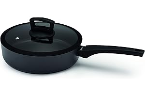 Kitchen Fun by Beka 13865244 Sauteuse, Aluminium, Noir, 24 cm, 45 x 24 x 7 cm 13865244