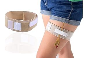 MESINURS Katheter-Beinbandhalter – Fixierband mit rutschfestem Harninkontinenzzubehör