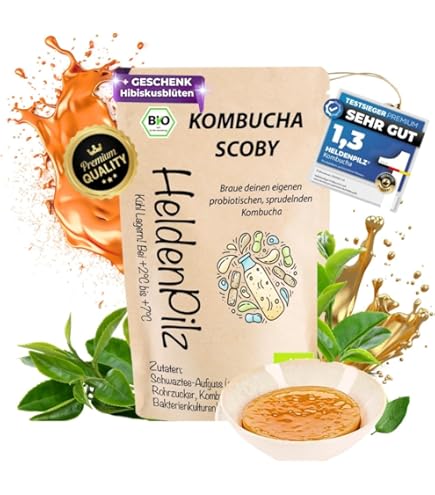 Kombuchaorganic Unique Cultures Scoby Kombucha, 3 Litre, Medium, Certified Organic, Laboratory Tested - View #8