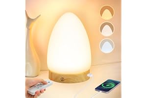 Hopihe Lampe de luminothérapie, lampe solaire sans UV 10 000 lux avec commande tactile et télécommande, fonction mémoire, 4 niveaux de luminosité réglables et 3 températures de couleur pour la maison