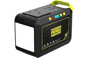 MARBERO Portable Power Station 88.8Wh Camping Power Pack Solar Generator with AC Plug Socket 120W Peak Fast Charging Power Bank for Home Backup Outage Emergency Outdoor Adventure Picnic Travel RV