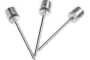 3 Pack Ball Pump Inflation Needles - Durable Stainless Steel Needles Ball Needle for Pump, Air Pump Needles for Football, Bas