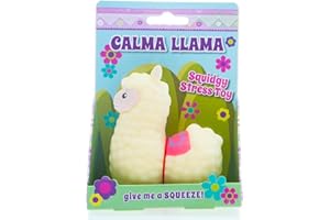 Boxer Gifts Calma Llama Stress Toy - Squishy Fidget Toys & Stress Balls For Adults - Helps With Anxiety Relief - Office Desk Toy Fun Stocking Filler Gifts For Women - Colleagues Secret Santa Gift
