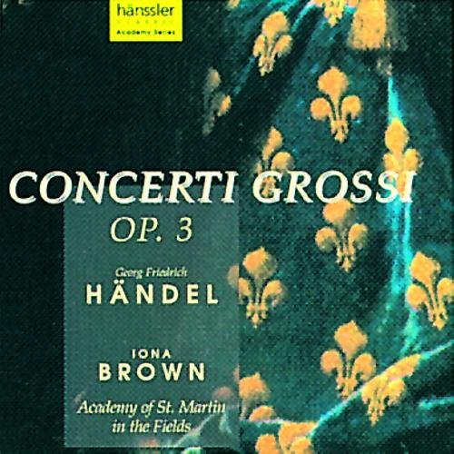 Preisvergleich Produktbild Haendel Concerto Grosso Op. 3 Brown